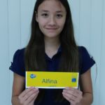 Alfina becomes the first to move to Level II in the first after-school club!